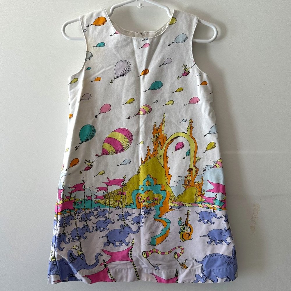 Dr. Seuss Sleeveless Dress, Size 3T